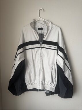 Balenciaga Distressed Colorblock Track Jacket